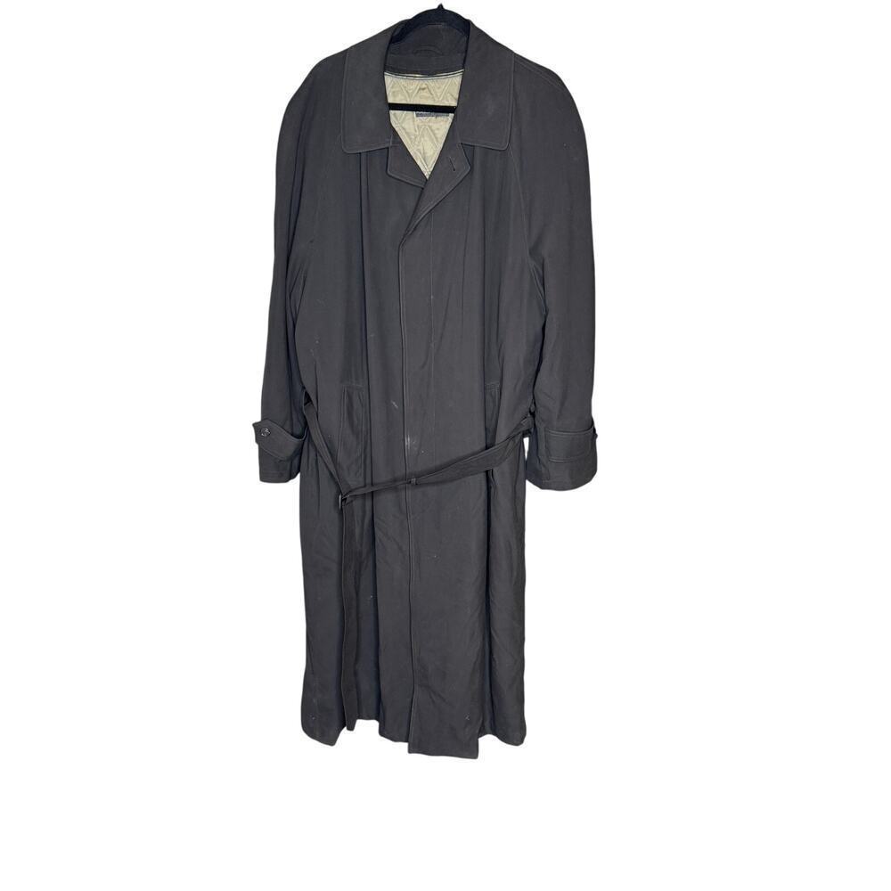 Mark Shale Newport Harbor Vintage Men's Wool Overcoat sz 40L